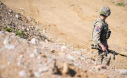 British soldier dies in 'road traffic incident' in Ukraine