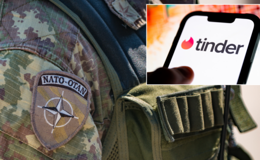 Nato officer's Tinder romance triggers security alert on UK military base over fears lover is Russian spy