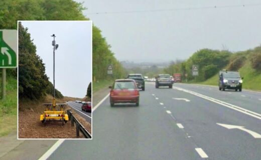 New AI cameras rolled out to 'monitor traffic movements and manoeuvres' on busy road