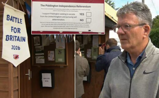 Piddington locals take self-defence classes and install CCTV as residents vote in 'independence' referendum