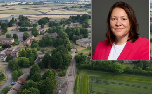Villagers invite migration minister to visit ahead of plans to house 1,200 male asylum seekers in RAF base: 'We are not racists!'