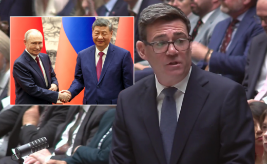 Russia, China and Iran realise Andy Burnham is ‘flawed and weak’ on defence after first PMQs, says Mark Francois